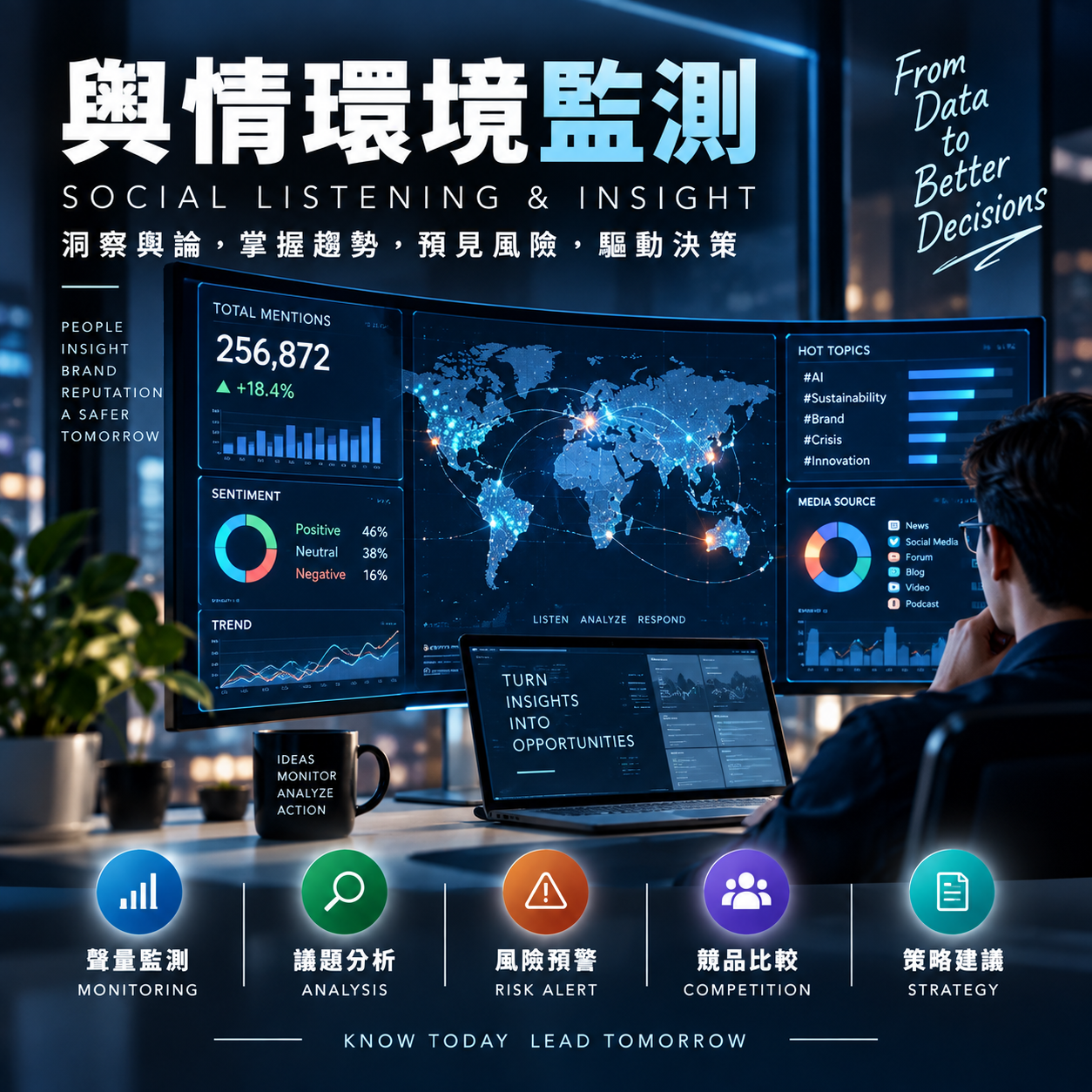 輿情環境監測 圖示