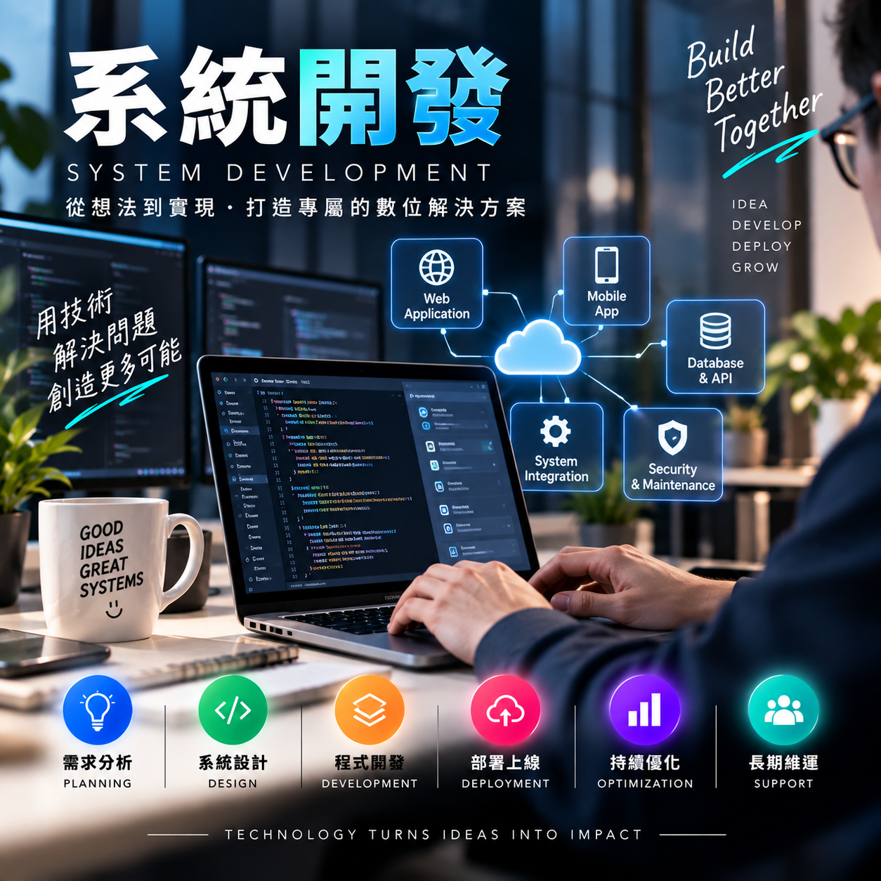 系統開發 圖示